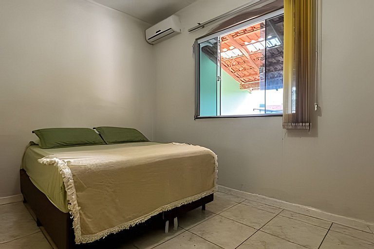 Linda Casa na praia do Ervino para 8 pessoas