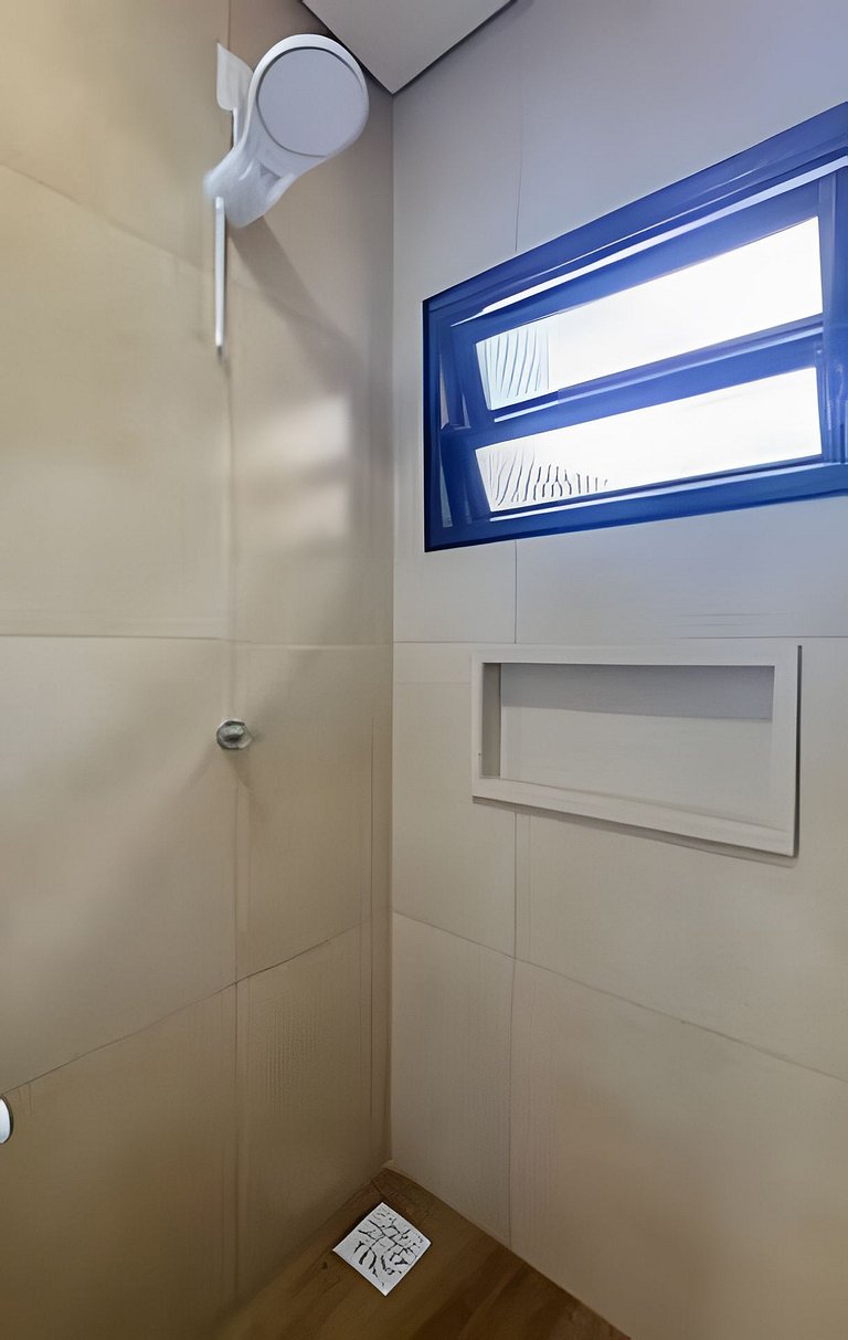 Q1 - Quarto com Beliche e Banheiro Priv. Saguaçu