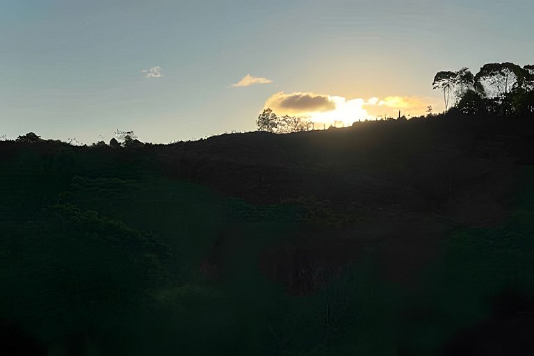 Pôr do Sol do Sol há 4 km do Centro
