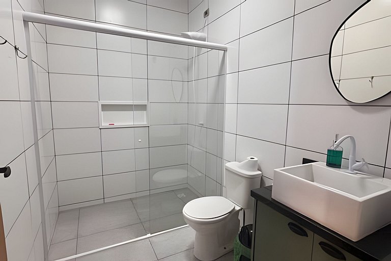 Linda casa na praia com piscina para 6 pessoas.