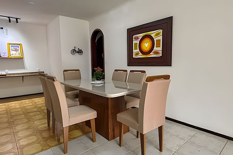 Q3- Quarto de Casal com Suíte Ar e Ventilador