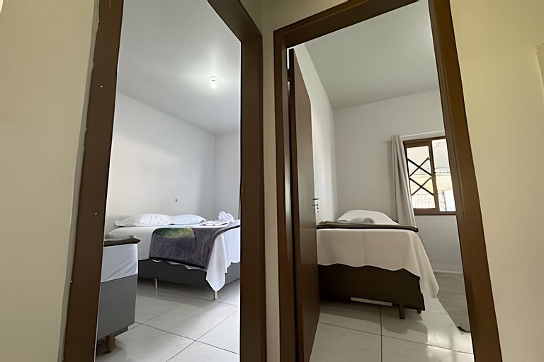 Casa 8 Pessoas 4km Portal do Mar c/ Ar em 1 Quarto