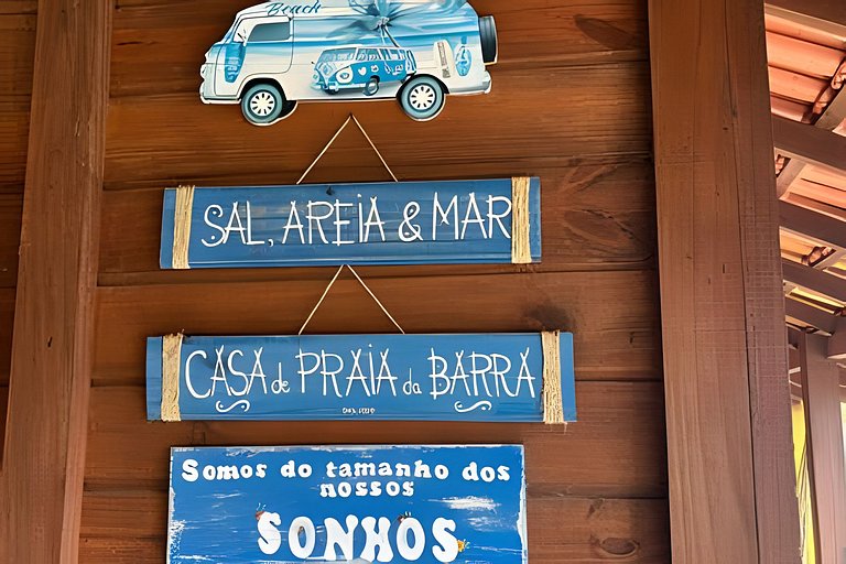 Linda casa para 4 pessoas no Itapocu