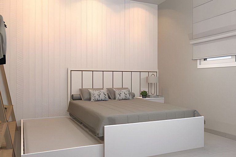 Confortável Casa Térrea para até 5 pessoas c/ Ar