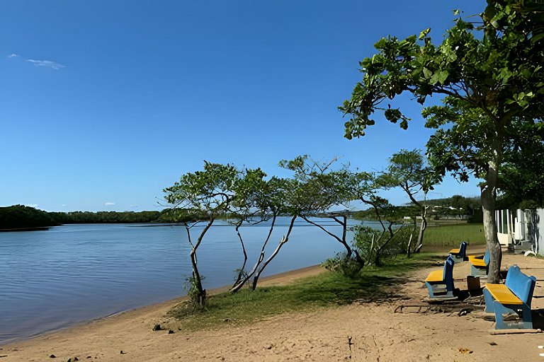 Frente Lagoa para até 6 pessoas