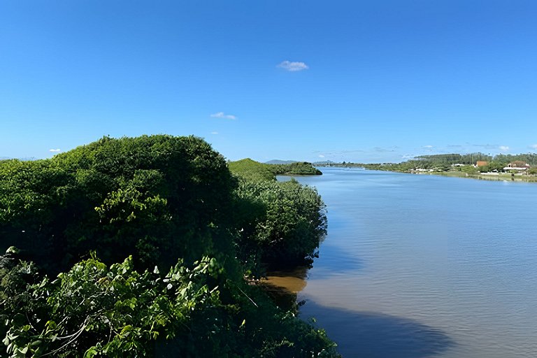 Frente Lagoa para até 6 pessoas
