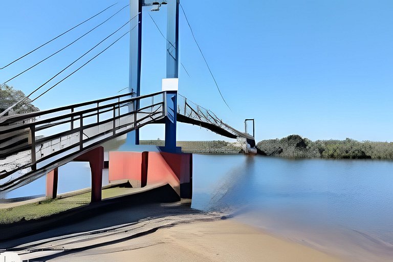 Frente Lagoa para até 6 pessoas