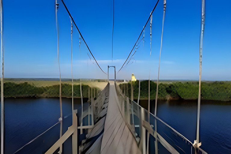 Frente Lagoa para até 6 pessoas