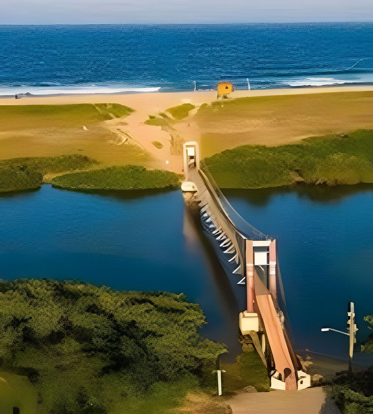 Frente Lagoa para até 6 pessoas